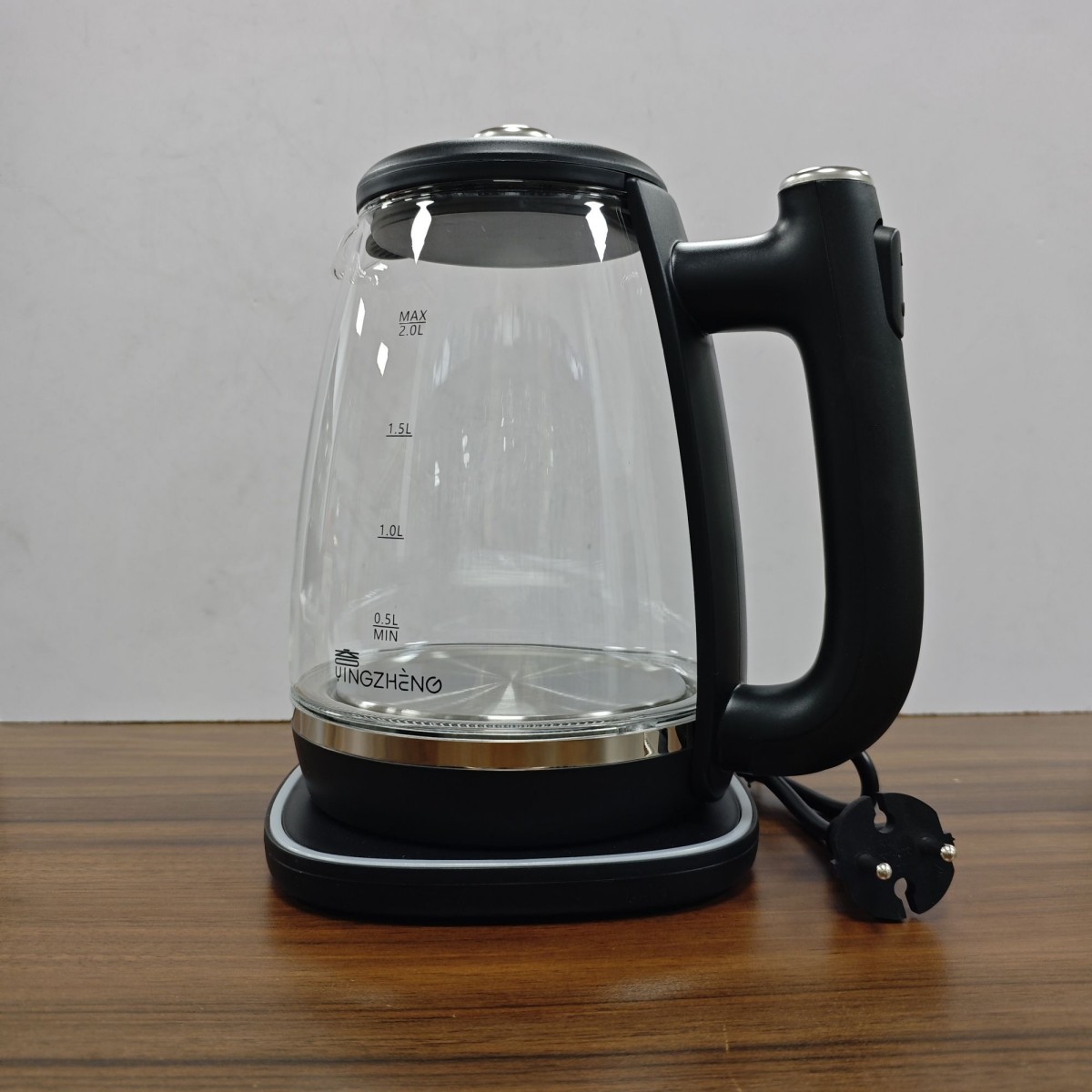 blue tea kettle