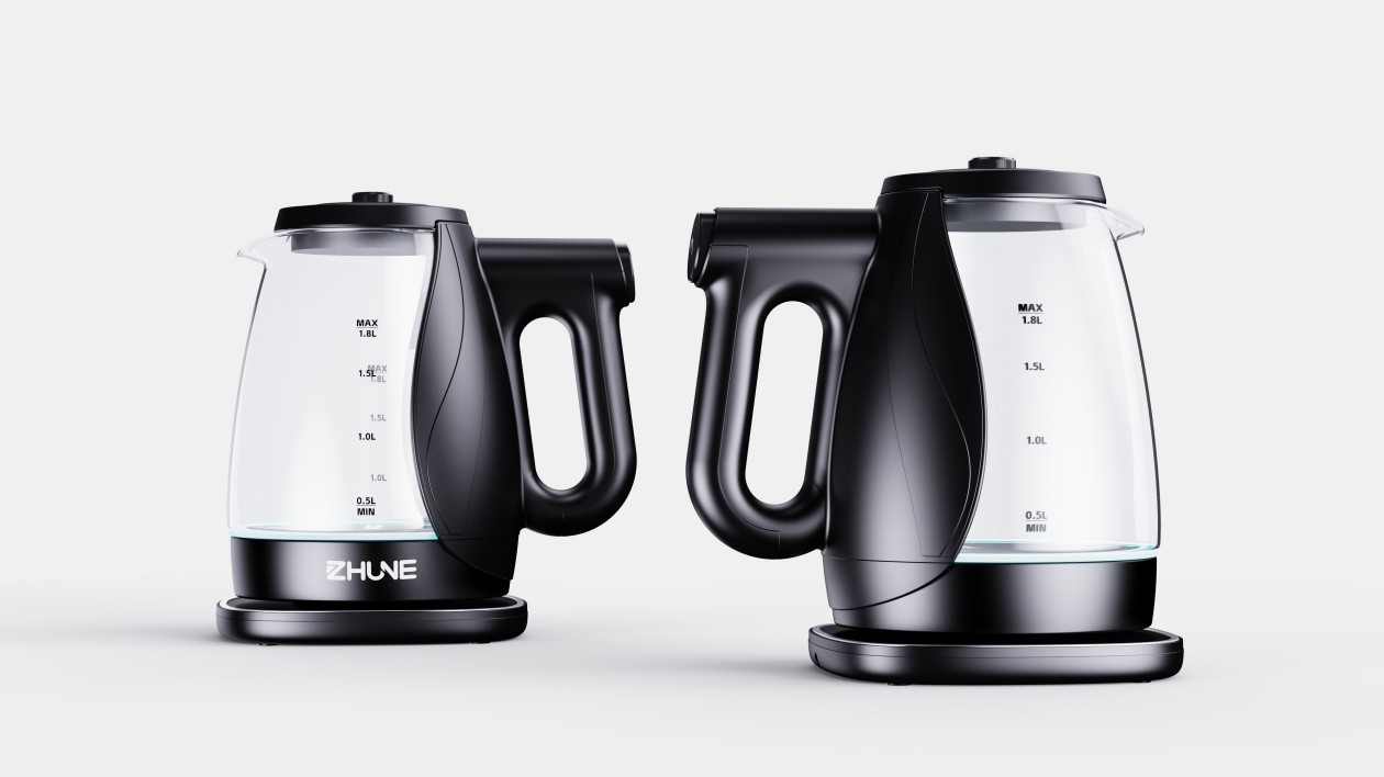 white electric kettle