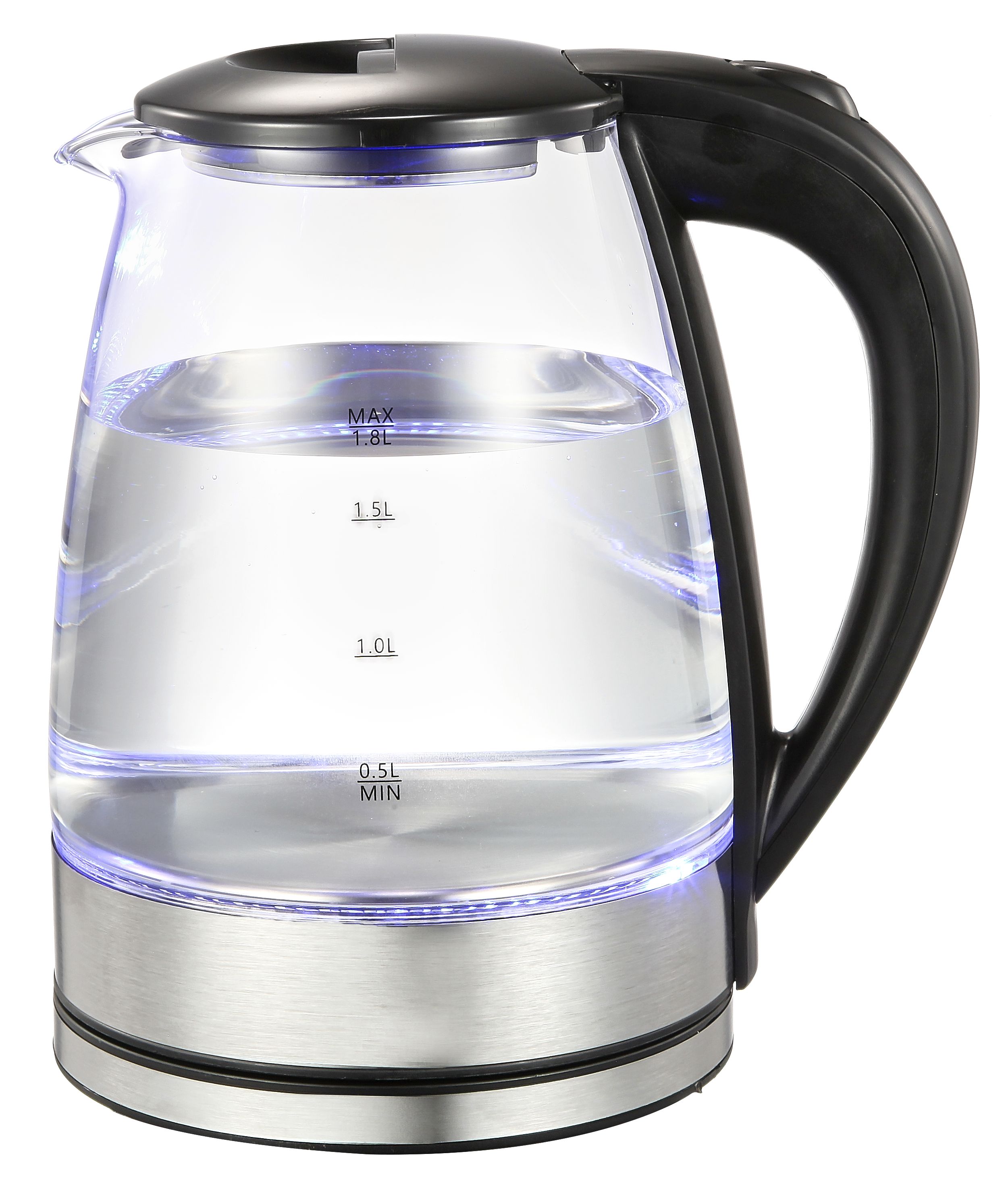 glass water kettle electric