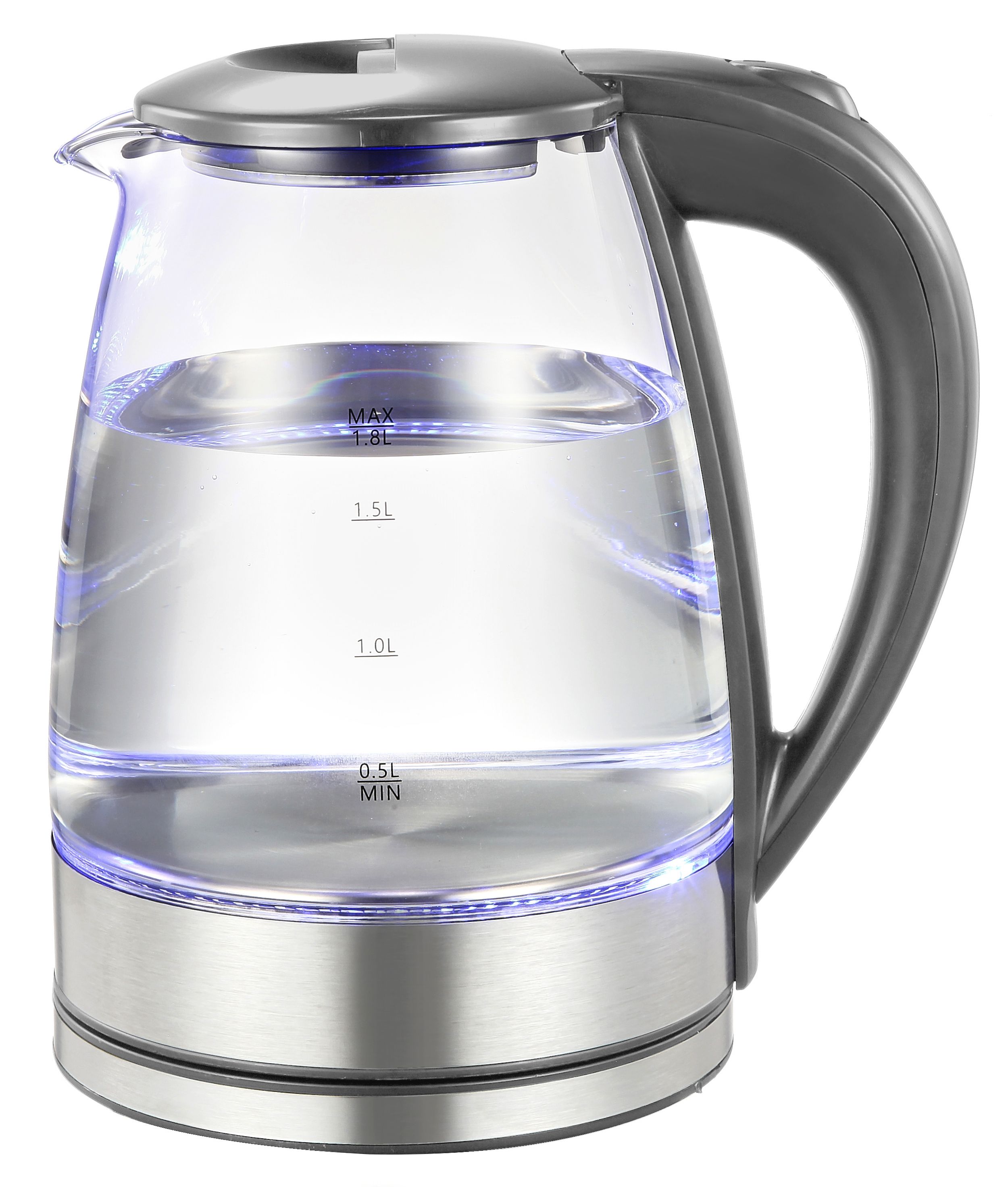 white electric tea kettle