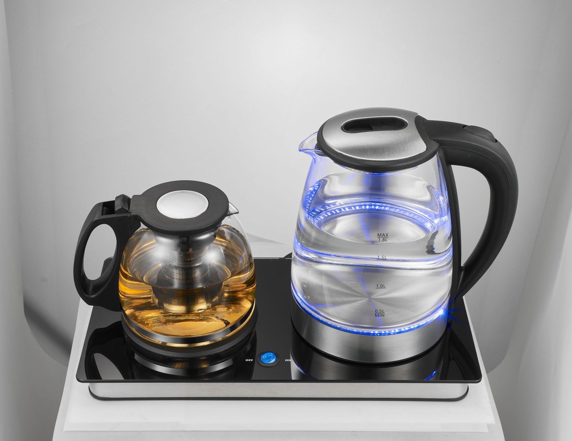 electric tea kettle with temperature control