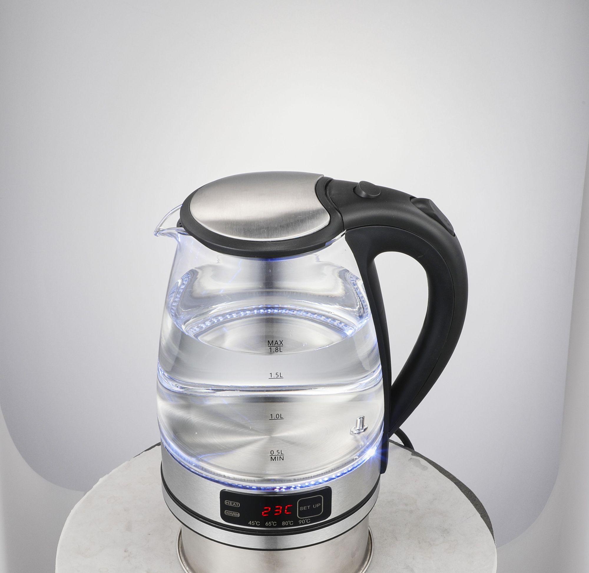 electric tea kettle temperature control