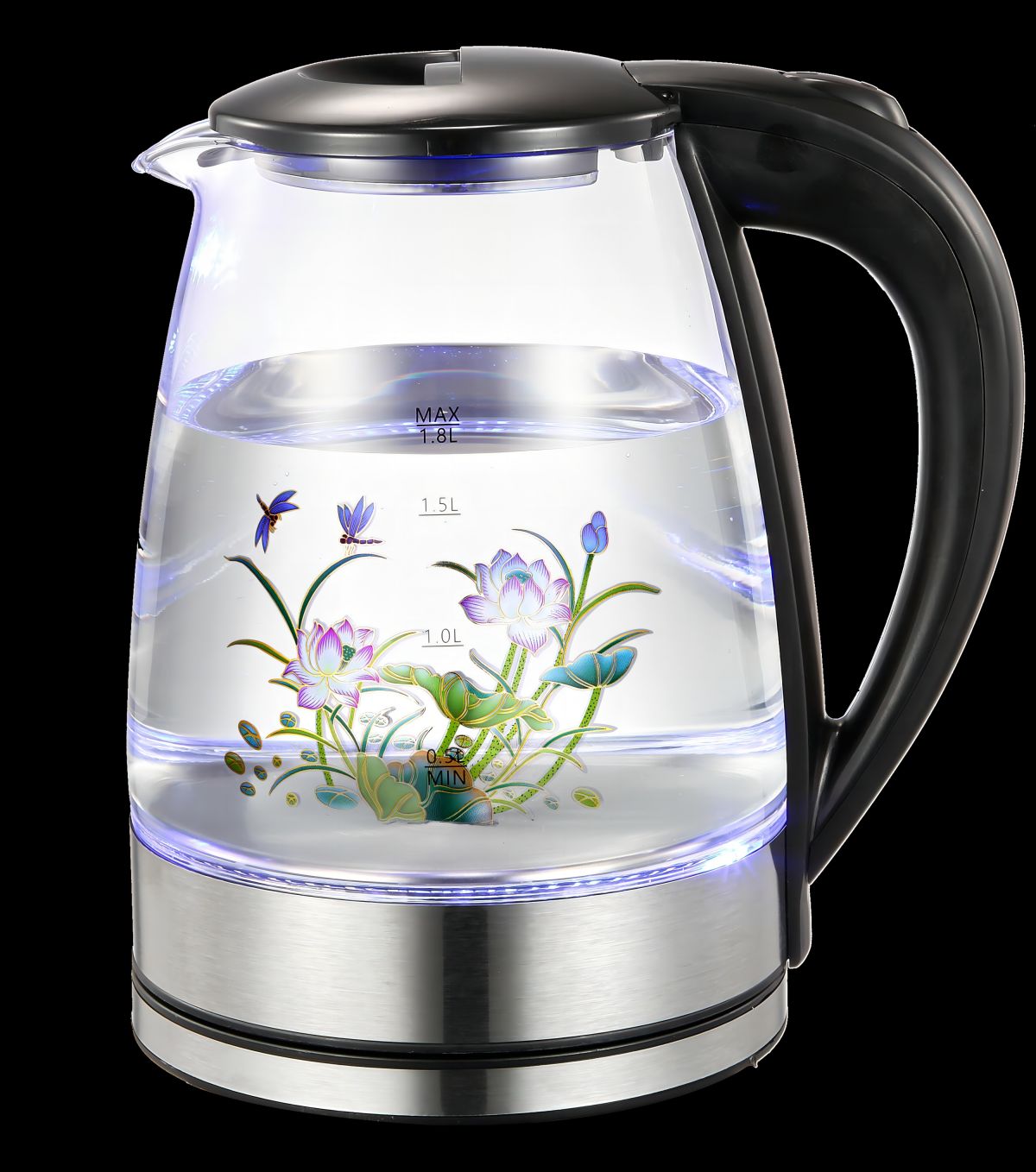 Glass electric kettle