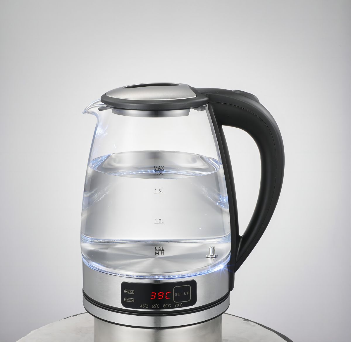 Display touch Glass Kettle