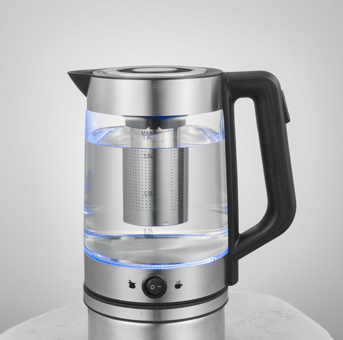 glass water kettle electric