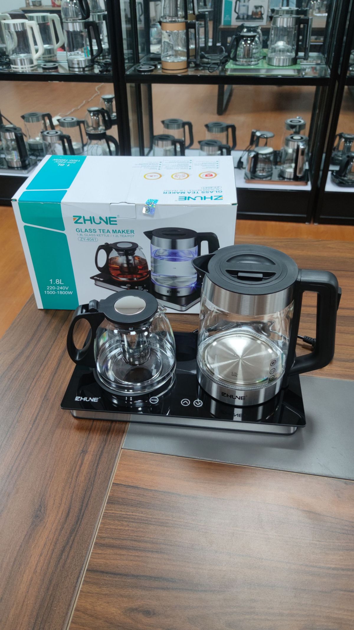 glass kettle online