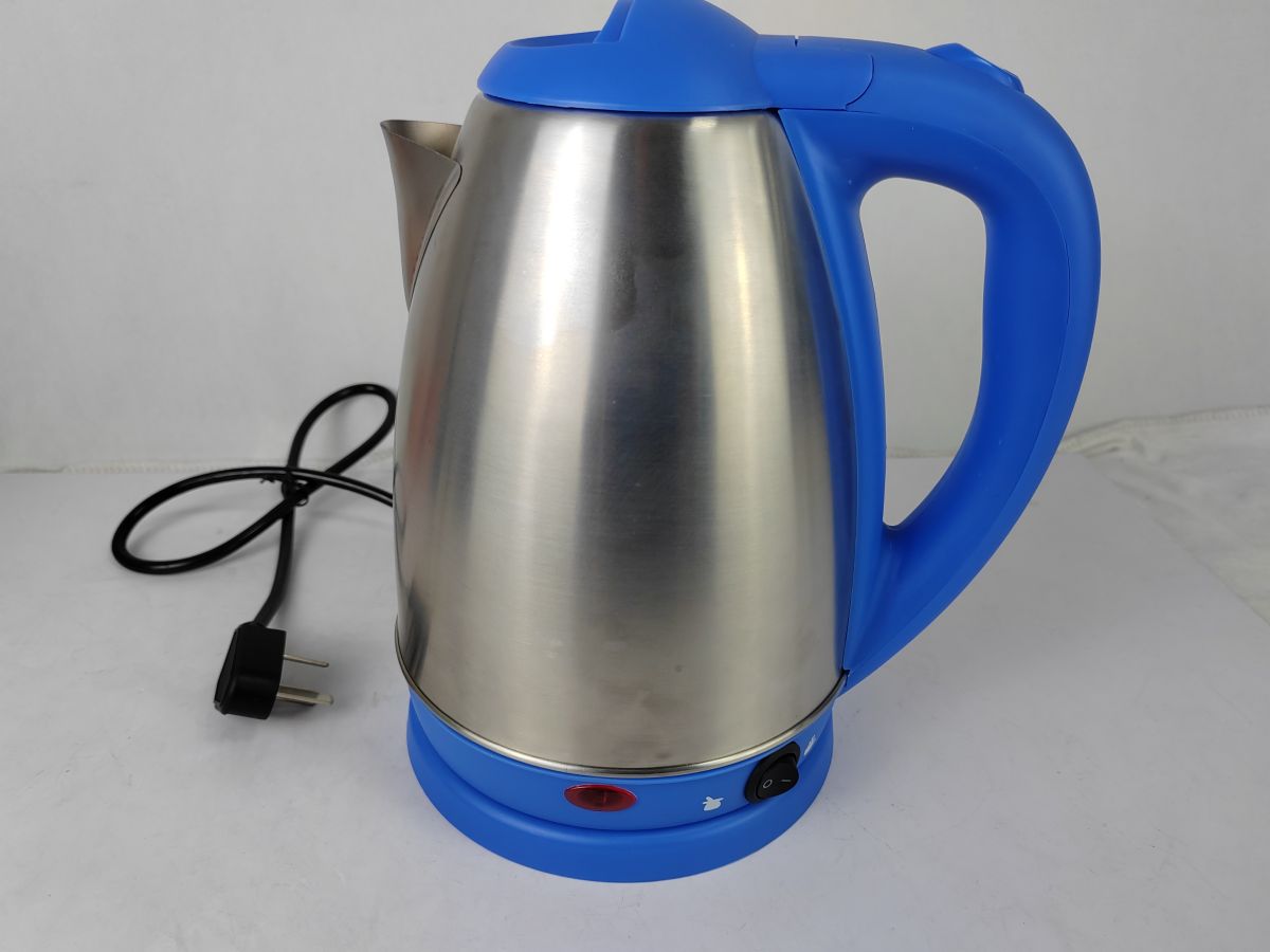 stainless steel teapot with infuser