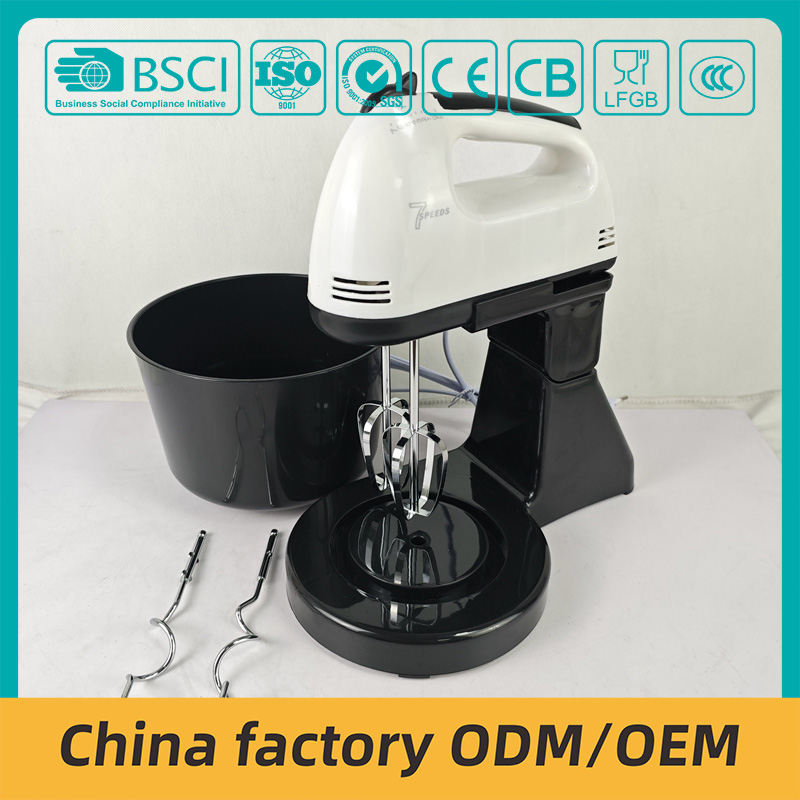 RDL133B Electric Hand Mixer Factory 2L plastic basin