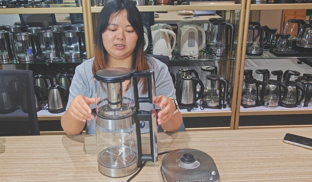 ZY-406+311 Metal control base Electric Kettle