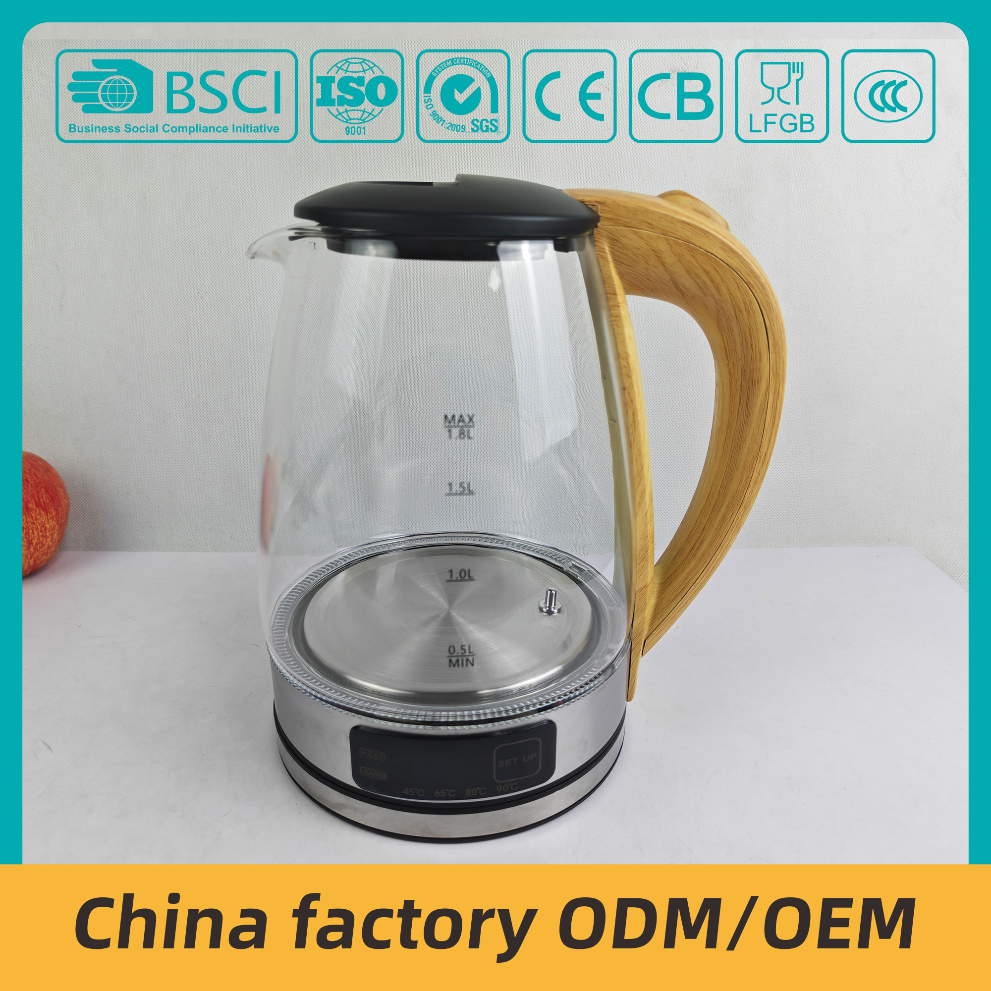 Smart Electric Kettles Temperature Control