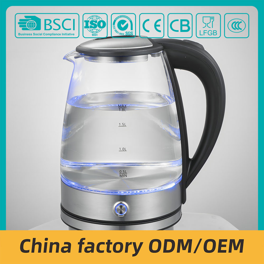 ZY-303  stainless steel button switch Electric Kettle 2.0L