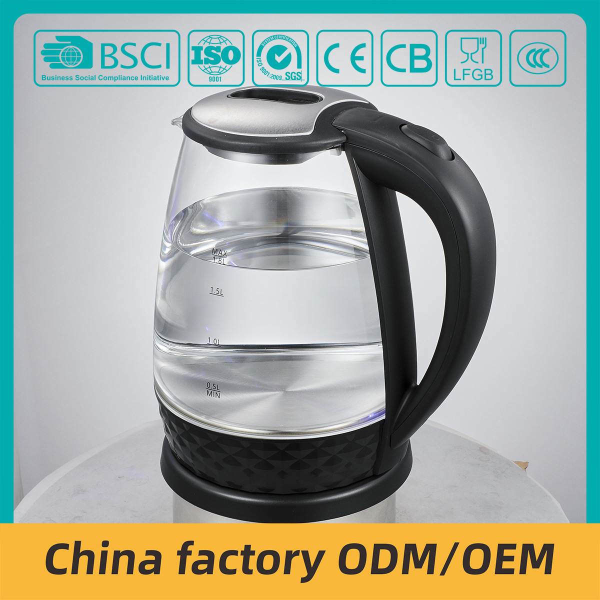 ZY-308 Tea Kettle With outer SS  lid