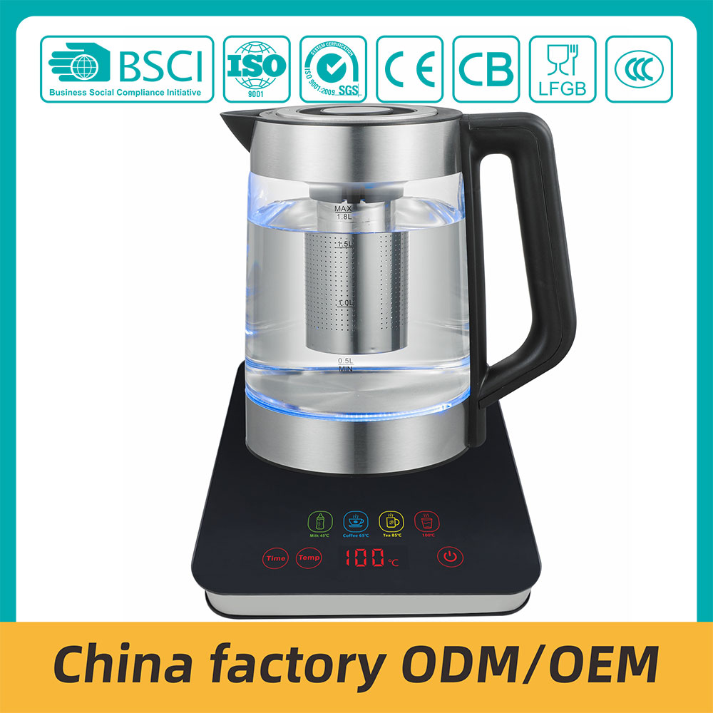  ZY-407+310 Electric Kettle With timer and temperature selection