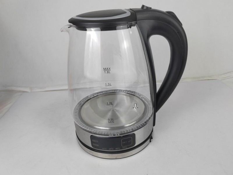 ZY-303 Safe Electric Glass Kettle Meeting International Standards