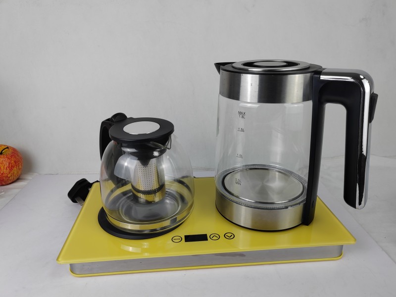 Easy Clean Electric Kettle High Borosilicate Glass Body